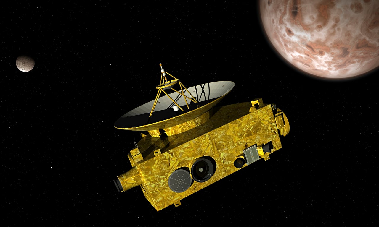 New Horizons spacecraft with ultra-stable Bliley crystals New Horizons spacecraft with ultra-stable Bliley crystals
